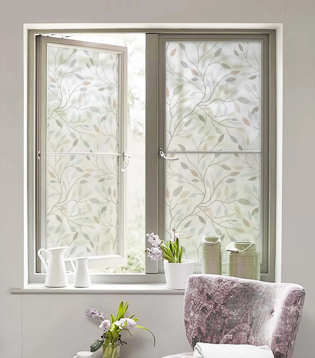 Heroad Privacy Film peel and stick wallpaper in a room
