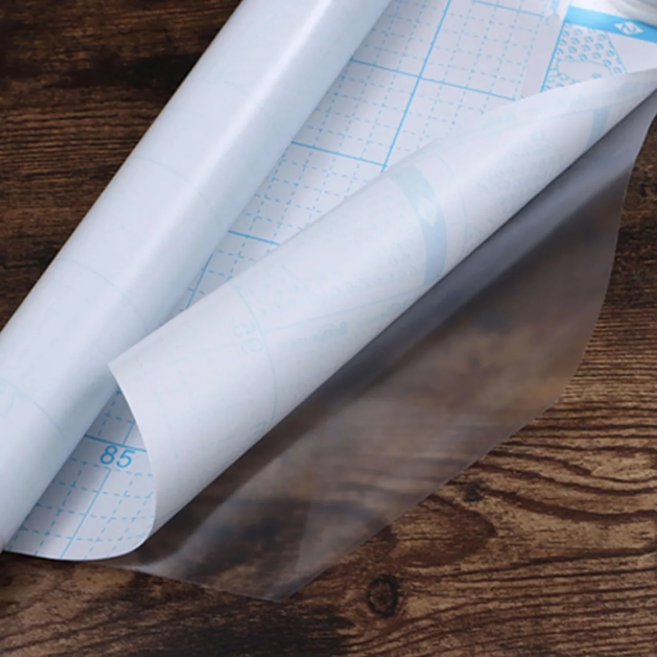 Heroad Clear Shelf Liner Film peel and stick wallpaper, swatch