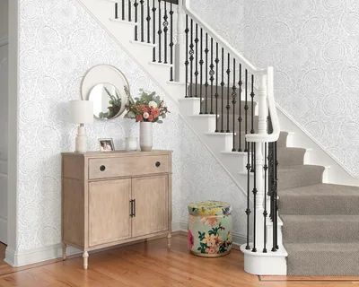 Grey Modern Floral, picture 5