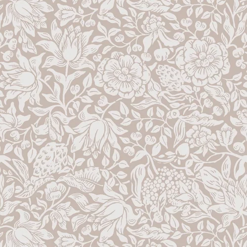 Heroad Beige Floral peel and stick wallpaper
