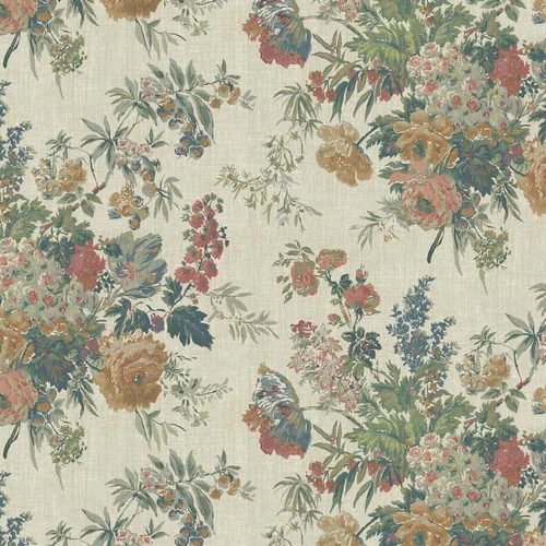 Heroad Farmhouse Chintz Floral peel and stick wallpaper