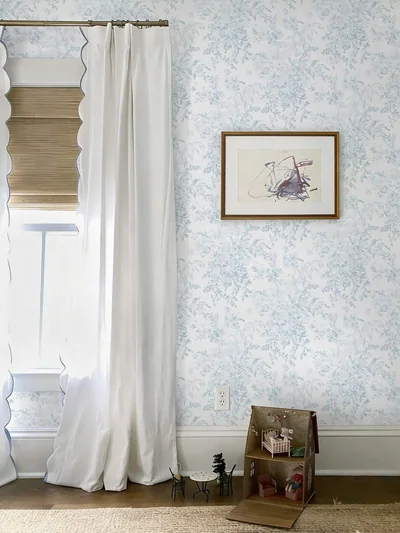 Blue Toile Leaf, picture 2