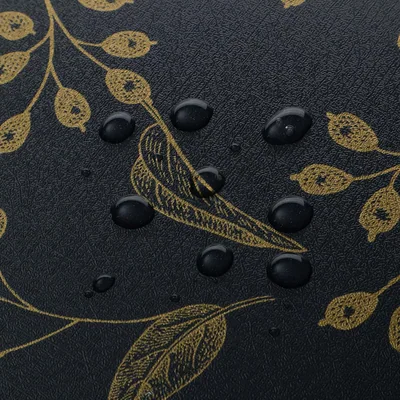 Dark Blue and Gold Modern Floral, picture 5