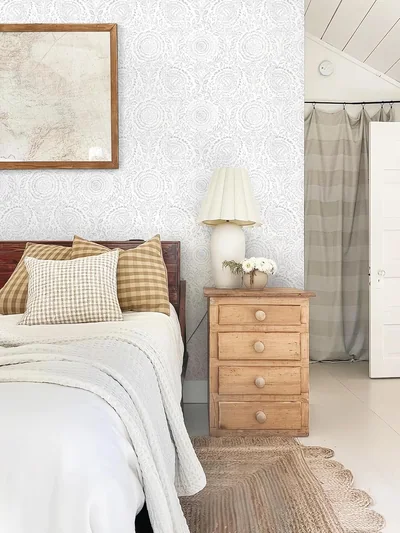 Grey Modern Floral, picture 3