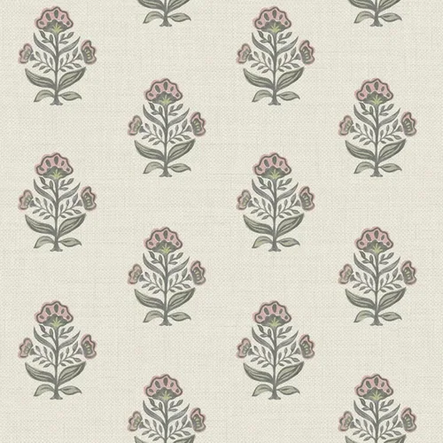 Heroad Pink Cottage Floral peel and stick wallpaper