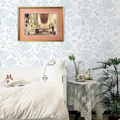 Light Blue Boho Floral, picture 6