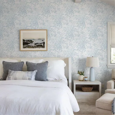 Blue Toile Leaf, picture 6