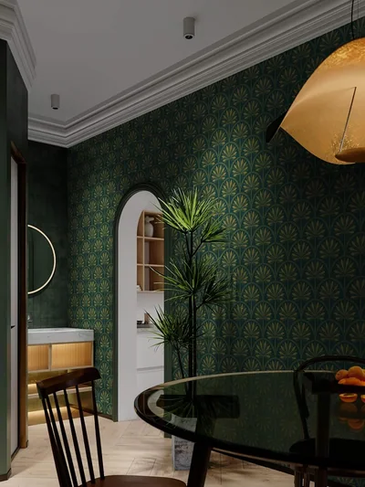 Dark Green Boho Tropical, picture 2
