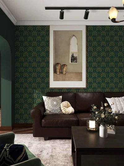 Dark Green Boho Tropical, picture 5