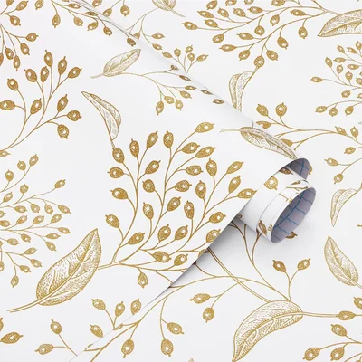 White and Gold Floral, picture 1