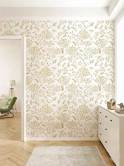 White and Gold Floral, picture 4