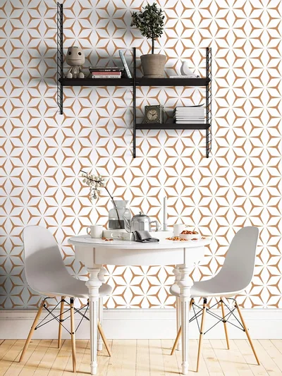 Orange Modern Geometric, picture 5