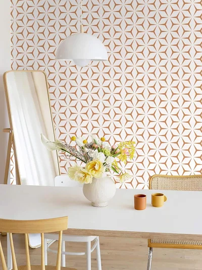 Orange Modern Geometric, picture 4