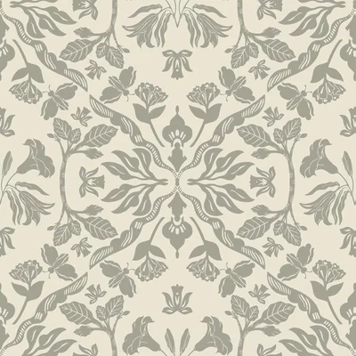 Neutral Vintage Damask, picture 1