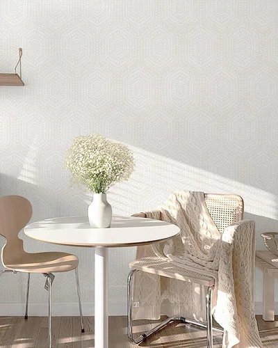 Beige Hexagon Dot, picture 2