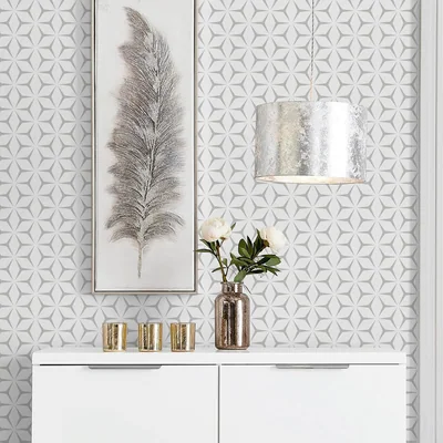 Light Grey Modern Geometric, picture 2