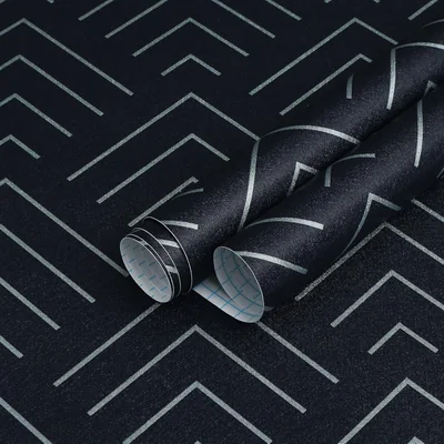 Navy Blue Geometric, picture 1
