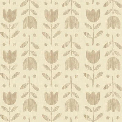 Brown Boho Floral, picture 1