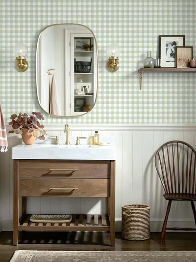 Green Boho Gingham, picture 6