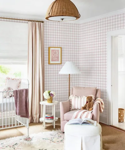 Pink Boho Gingham, picture 2