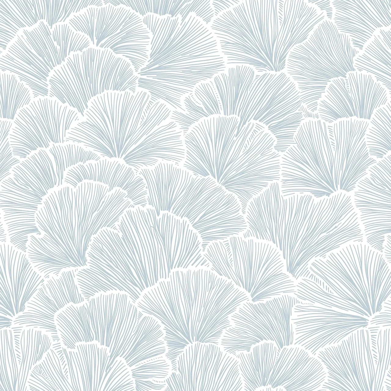 Heroad Blue Boho peel and stick wallpaper, swatch