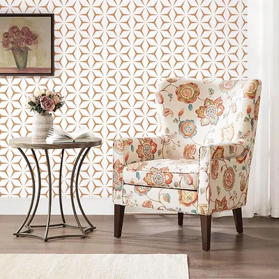Orange Modern Geometric, picture 1