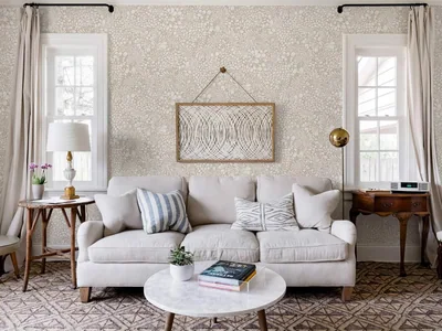 Beige Boho Wildflower, picture 5
