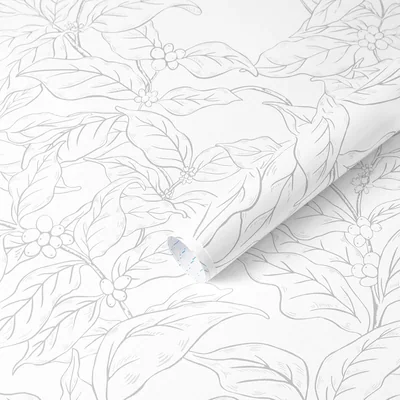 Grey Boho Leaf, picture 1