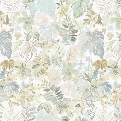 Heroad Boho Tropical peel and stick wallpaper