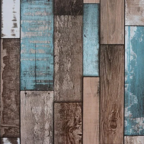 Heroad Reclaimed Wood Panel peel and stick wallpaper