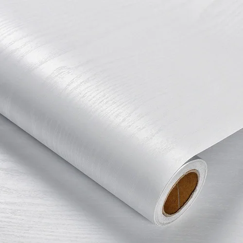 Heroad White Wood Grain peel and stick wallpaper
